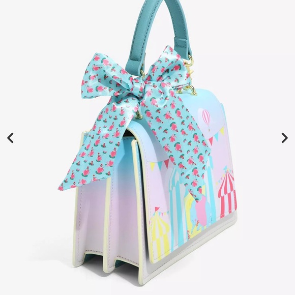 Loungefly Disney Dumbo Circus Tent Crossbody Bag - Picture 2 of 9